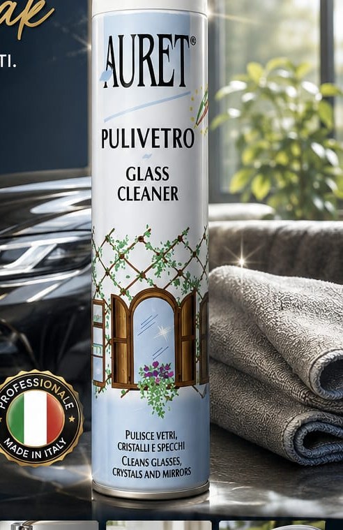 AURET Pulivetro Glass Cleaner – taliansky čistiaci sprej