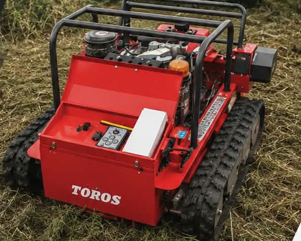 Diaľkovo ovládaný pásový mulčovač TOROS